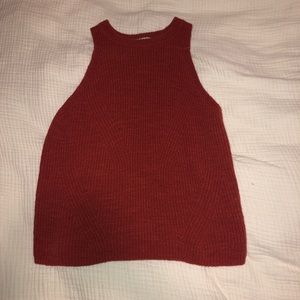 Madewell sweater tank top